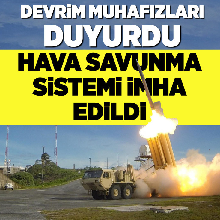 Devrim Muhafızları duyurdu: Hava savunma sistemi imha edildi