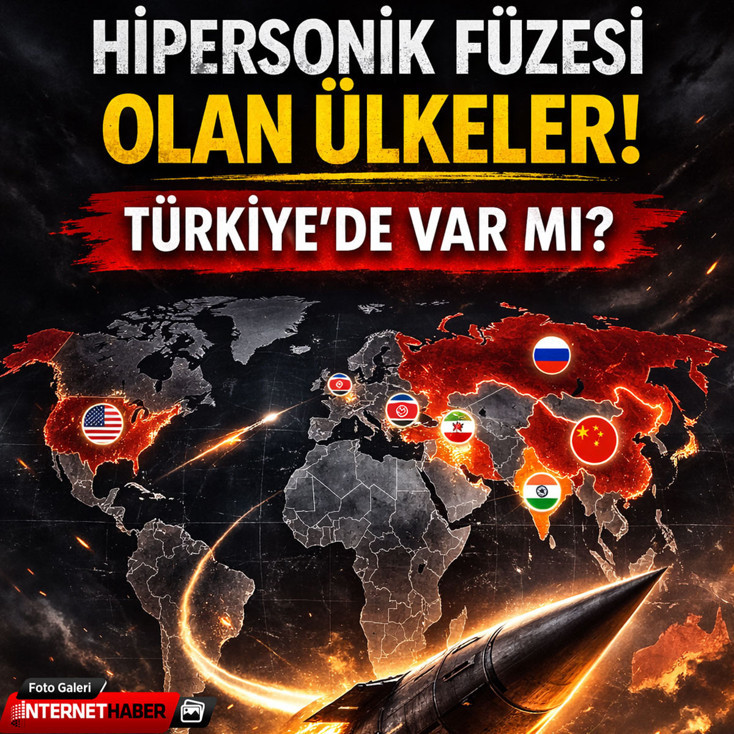 Demir Kubbe'nin kabusu! İşte hipersonik füzesi olan ülkeler! Türkiye'de var mı?