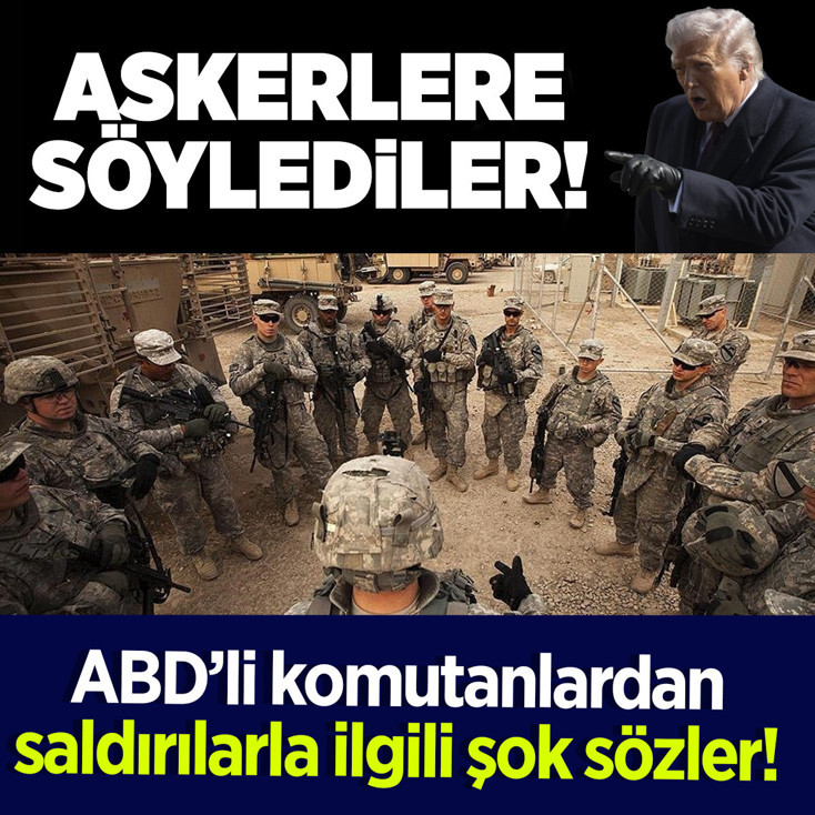 ABD'li komutanlardan şok sözler! Askerlere söylediler: "Saldırılar kıyameti getirmeyi amaçlıyor"