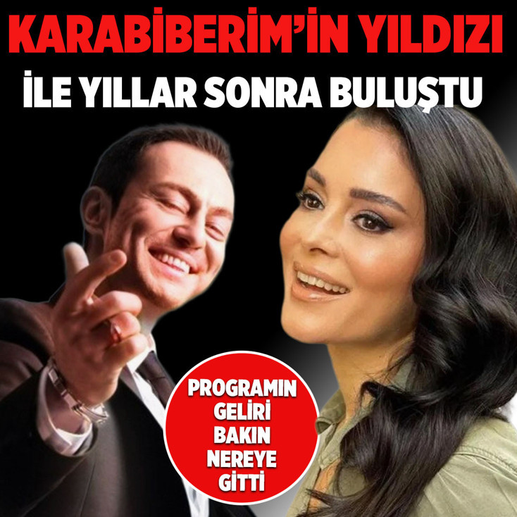 Serdar Ortaç yıllar sonra "Karabiberim" klibinin oyuncusu ile buluştu