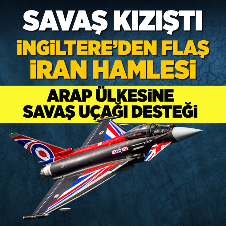İngiltere’den Katar’a 4 Typhoon jeti