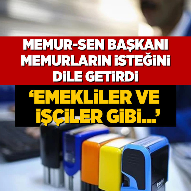 Memurlar da emekliler gibi bayram ikramiyesi istiyor
