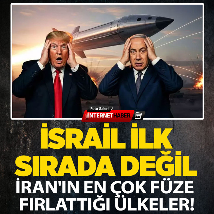 İran'ın en çok füze attığı ülkeler açıklandı: İlk sırada ne ABD ne İsrail...