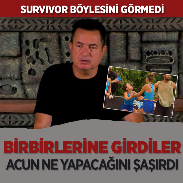 Survivor tarihinin en sert tartışmalarından biri... Nagihan ve Lina birbirine girdi, Acun Ilıcalı dondu kaldı!