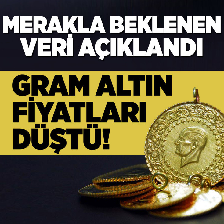 ABD'de merakla beklenen veri açıklandı: Gram altında düşüş!