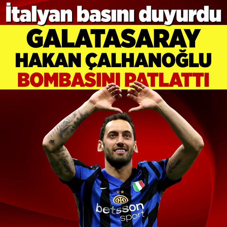 Galatasaray Hakan Çalhanoğlu bombasını patlattı