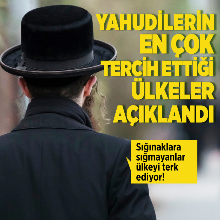 Sığınaklara sığmayanlar ülkeyi terk ediyor! Yahudilerin en çok tercih ettiği ülkeler belli oldu