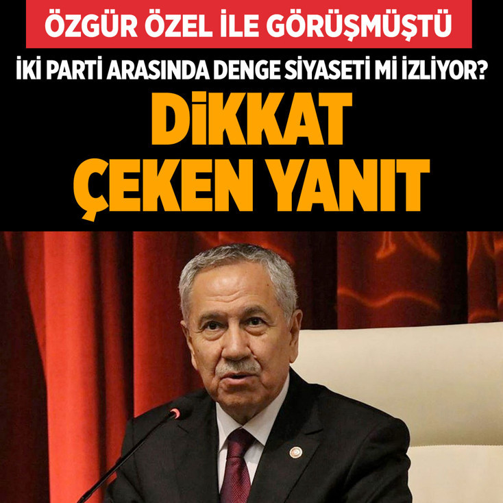 Bülent Arınç'tan o iddialara tepki: Ben AK Partiliyim, AK Parti benim evim, Tayyip Erdoğan da liderim