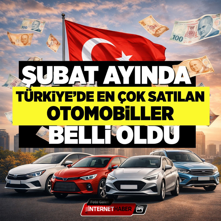 Geçtiğimiz ayda Türkiye'de en çok satılan otomobiller belli oldu