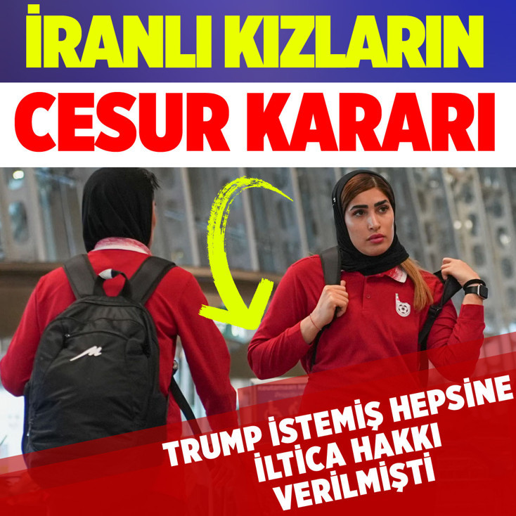 Trump iltica edin demişti! İran kadın futbol oyuncularının kararına bakın