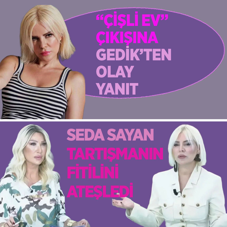Tartışmanın fitilini ateşledi! Seda Sayan'dan Ömür Gedik'e olay sözler...
