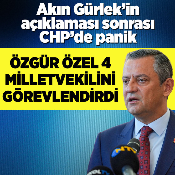 Akın Gürlek’in açıklaması sonrası CHP’de panik! Özgür Özel'den 'Böcek' hamlesi