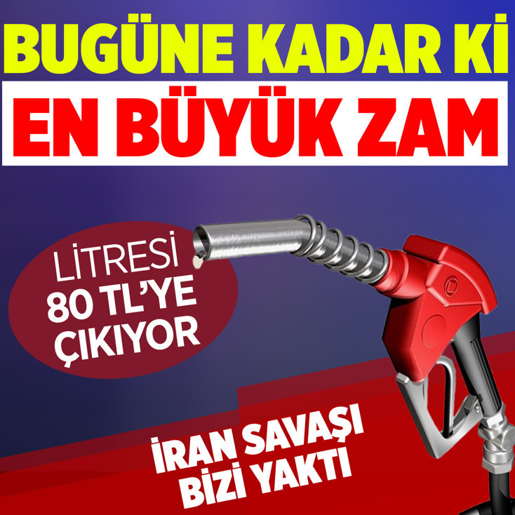 Motorin zammı kesinleşti gece litresi 80 TL'ye vuracak! Benzin zammı da var