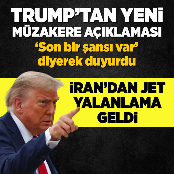 İran’dan Trump'ın müzakere iddialarına yalanlama