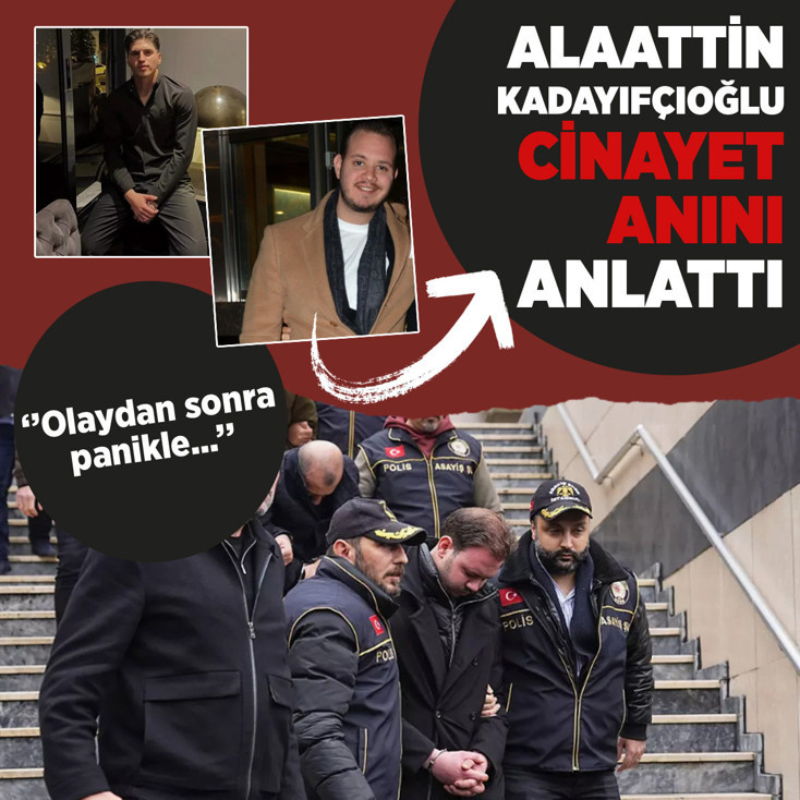 Kubilay Kaan Kundakçı'yı vuran Alaattin Kadayıfçıoğlu'nun ifadesine bakın refleks olmuş