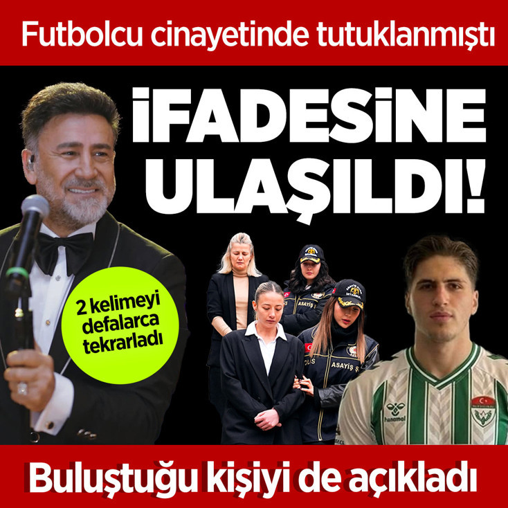 Futbolcu cinayetinde tutuklanan İzzet Yıldızhan'ın ifadesine ulaşıldı