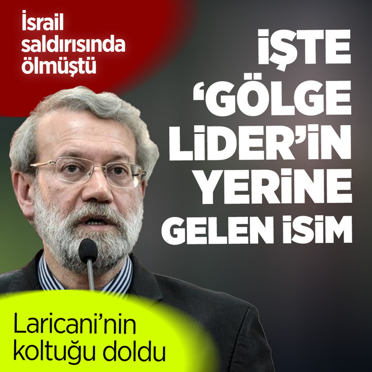 İran resmen duyurdu! İşte Ali Laricani'nin yerine gelen isim