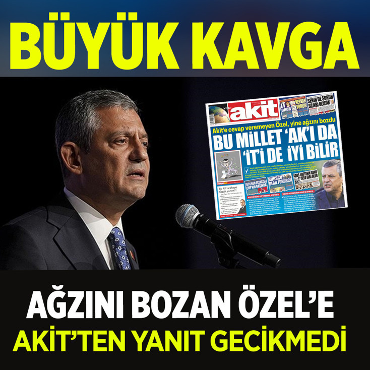 Akit ile Özgür Özel arasında kavga! "Biz AK taraftayız Özgür, ya sen?"