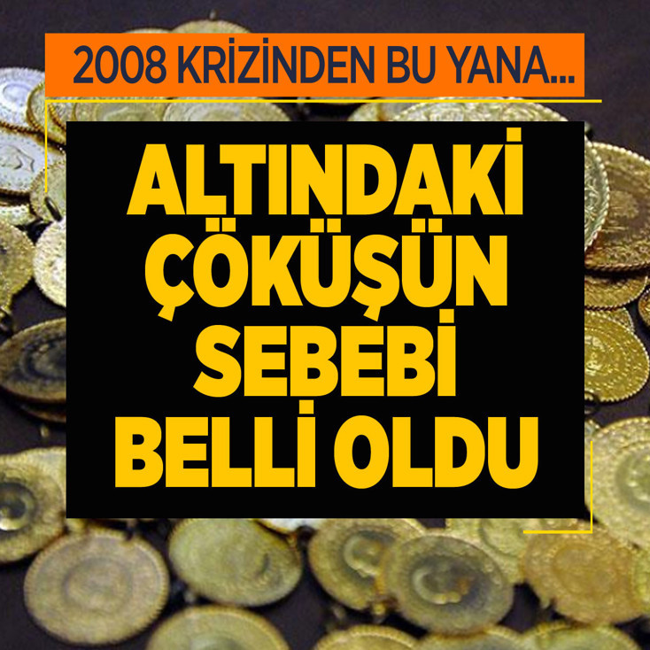 Altın yatırımcısı şokta! 2008 krizinden bu yana en sert aylık düşüş, sebebi bakın neymiş