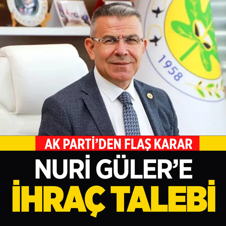 AK Parti'den flaş karar! Aydın Köşk Belediye Başkanı Nuri Güler'i disipline sevk etti