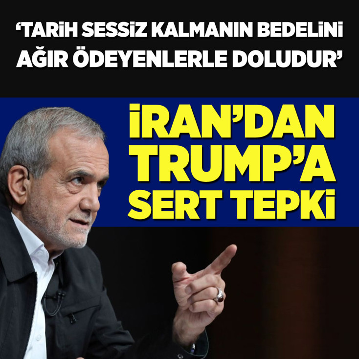 İran’dan 'Trump’a 'taş devrine göndereceğiz' sözlerine sert tepki