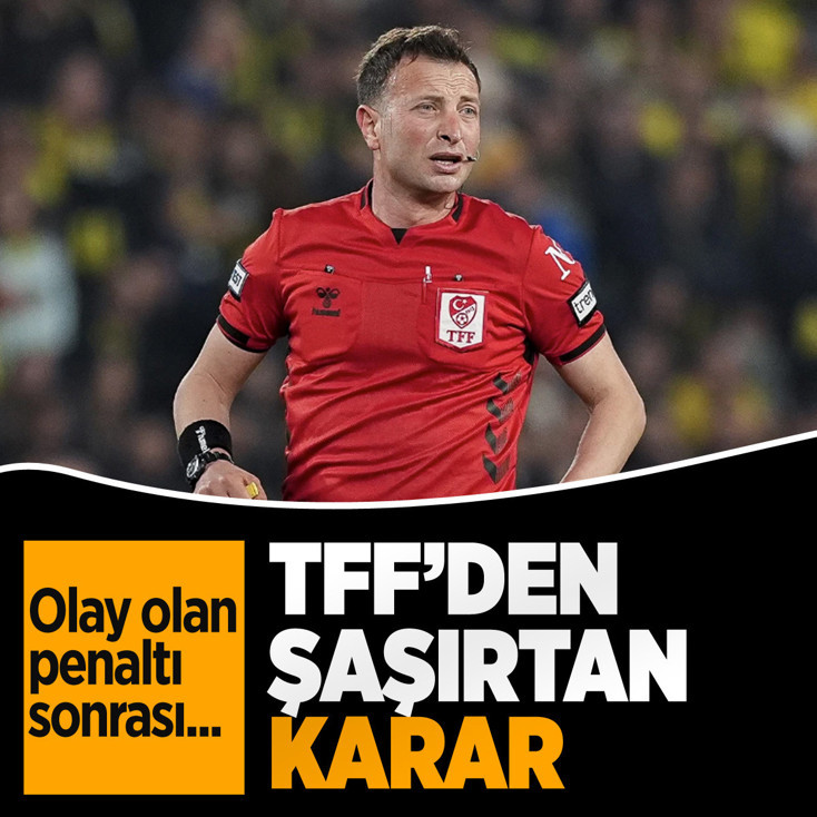 Tartışmalı penaltı sonrası TFF'den bomba Yasin Kol kararı