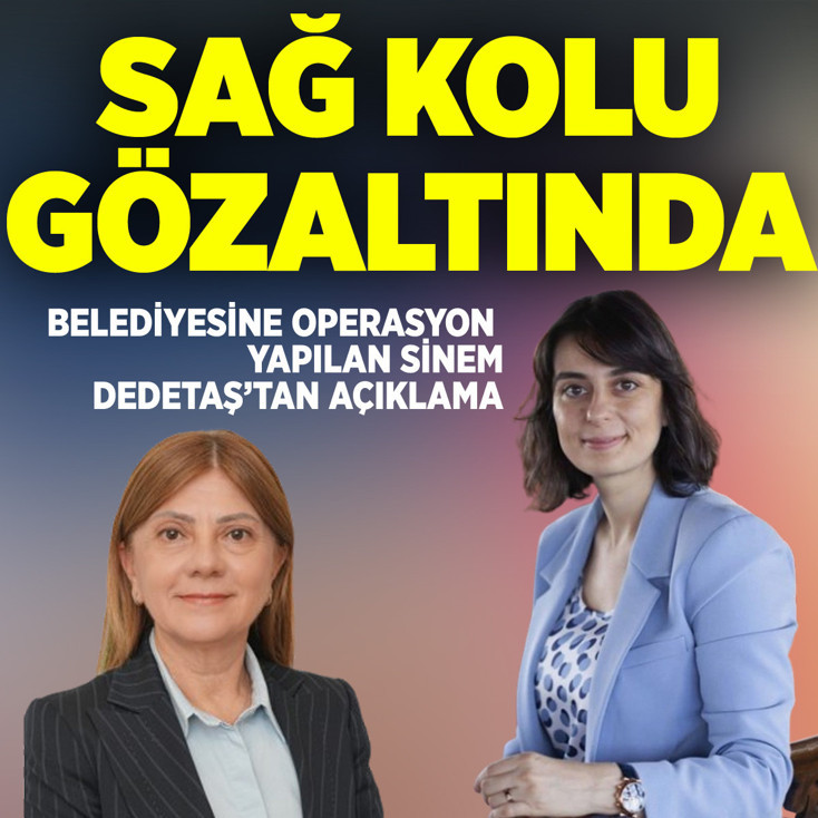 Üsküdar Belediyesine operasyona Sinem Dedetaş'tan ilk tepki!