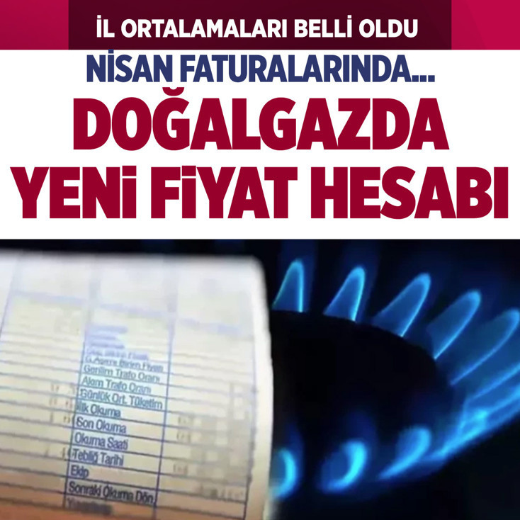 Doğal gazda yeni fiyat hesabı nasıl yapılacak? İl ortalamaları belli oldu, nisan faturalarında...