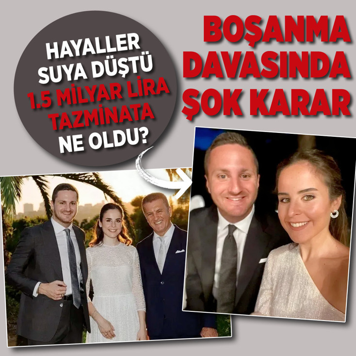 Revna Çakır ve Ömer Sarıgül boşanma davasına şok karar! 1.5 milyar TL tazminata ne oldu?