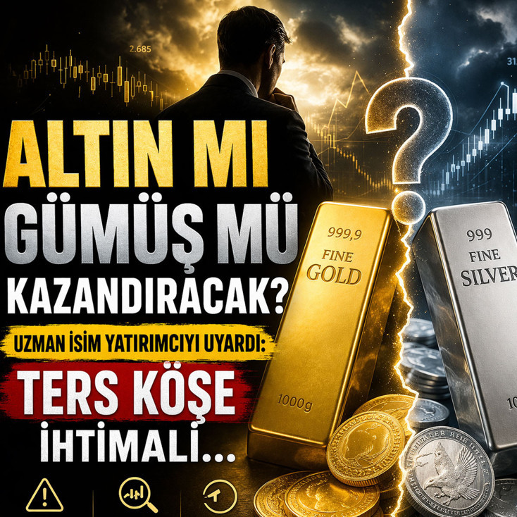 Altın mı gümüş mü kazandıracak? Uzman isim yatırımcıyı uyardı: Ters köşe ihtimali...