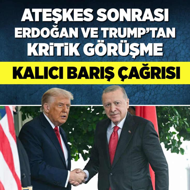Erdoğan ve Trump’tan kritik telefon görüşmesi