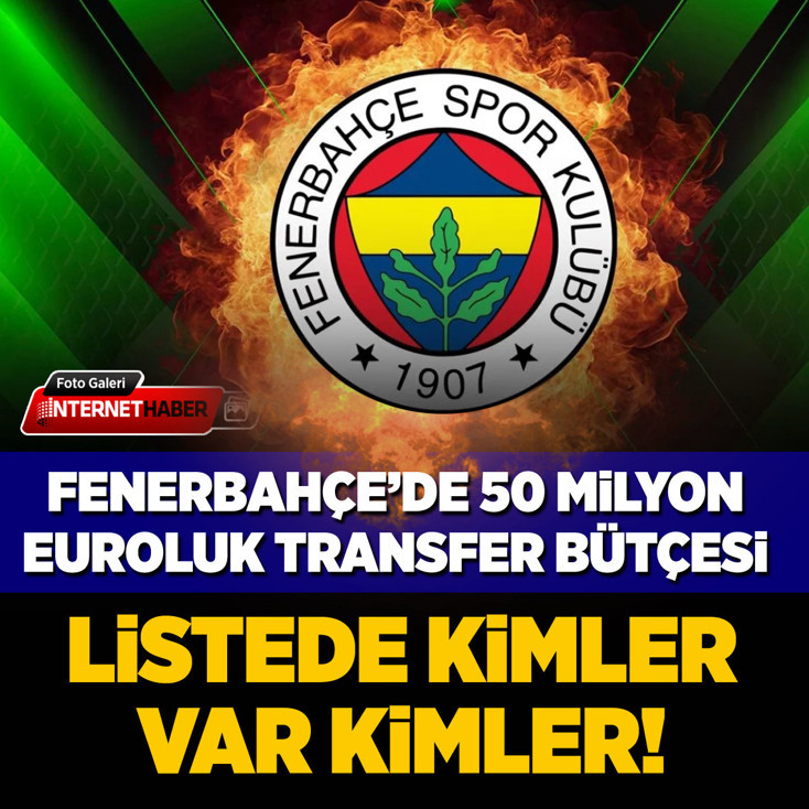 Yönetim golcü için kesenin ağzını açıyor! Fenerbahçe'de 50 Milyon Euroluk bütçe