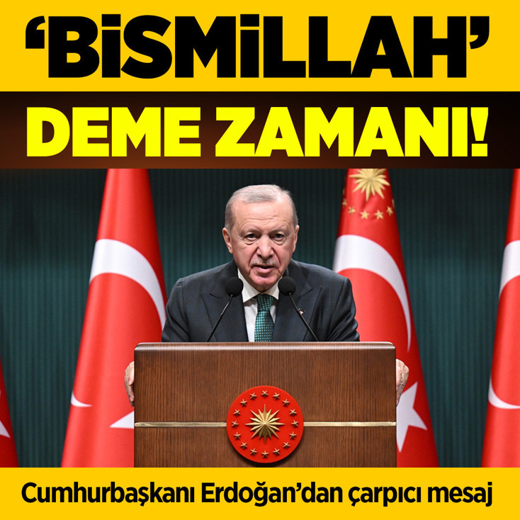 Cumhurbaşkanı Erdoğan'dan Terörsüz Türkiye açıklaması: Yasal sürece bismillah deme zamanı geldi