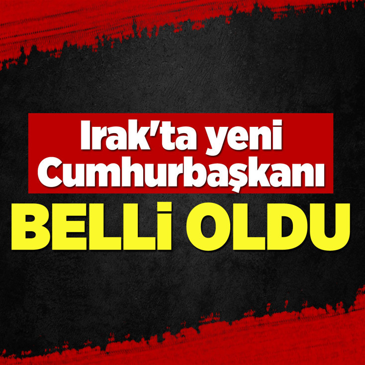 Irak'ta yeni cumhurbaşkanı belli oldu