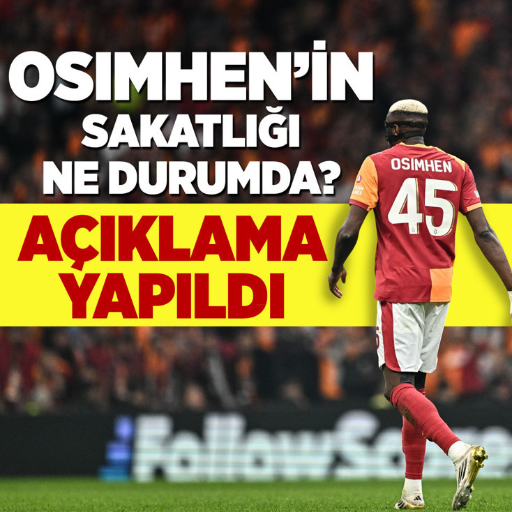 Galatasaray'dan üç oyuncu için açıklama! Victor Osimhen...