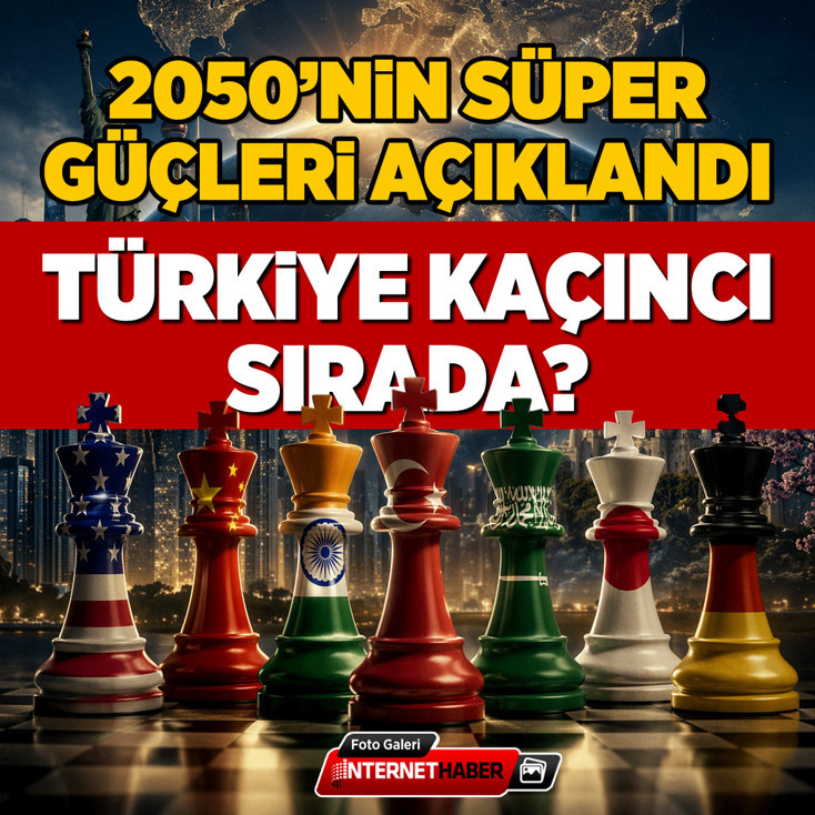 2050 güç haritası sızdı! Türkiye zirveye koşuyor