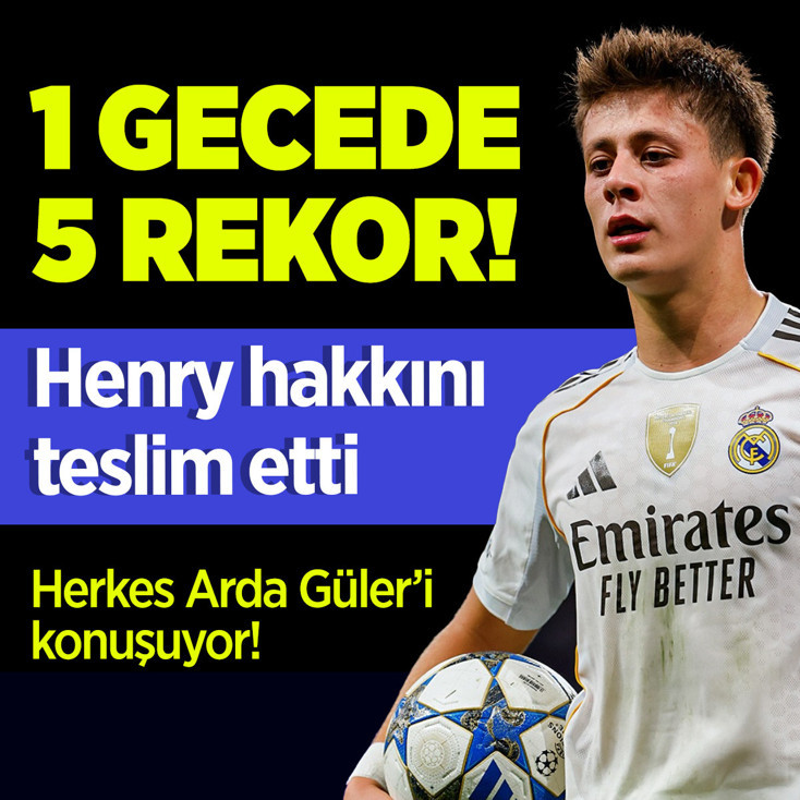 1 gecede 5 rekor! Herkes Arda Güler'i konuşuyor: Tartışmasız dünya klası