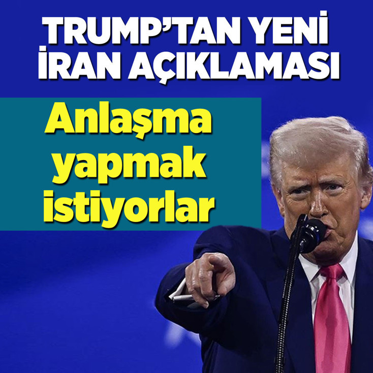 Donald Trump: İran bir anlaşma yapmak istiyor