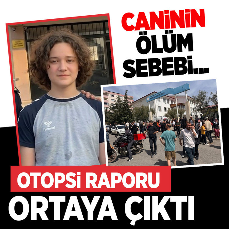 İsa Aras Mersinli'nin otopsi raporu çıktı! 14'lük caninin ölüm nedeni belli oldu
