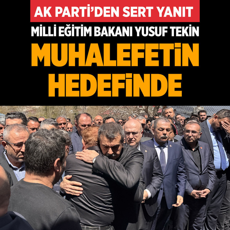 Yusuf Tekin'e istifa çağrısı yapan muhalefete AK Parti'den sert yanıt