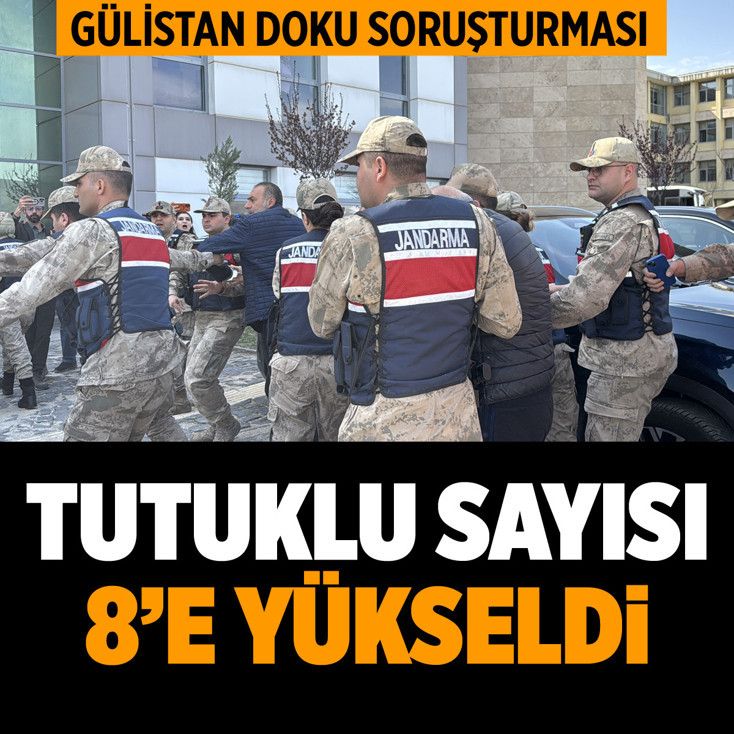 Gülistan Doku soruşturmasında tutuklu sayısı 8'e yükseldi