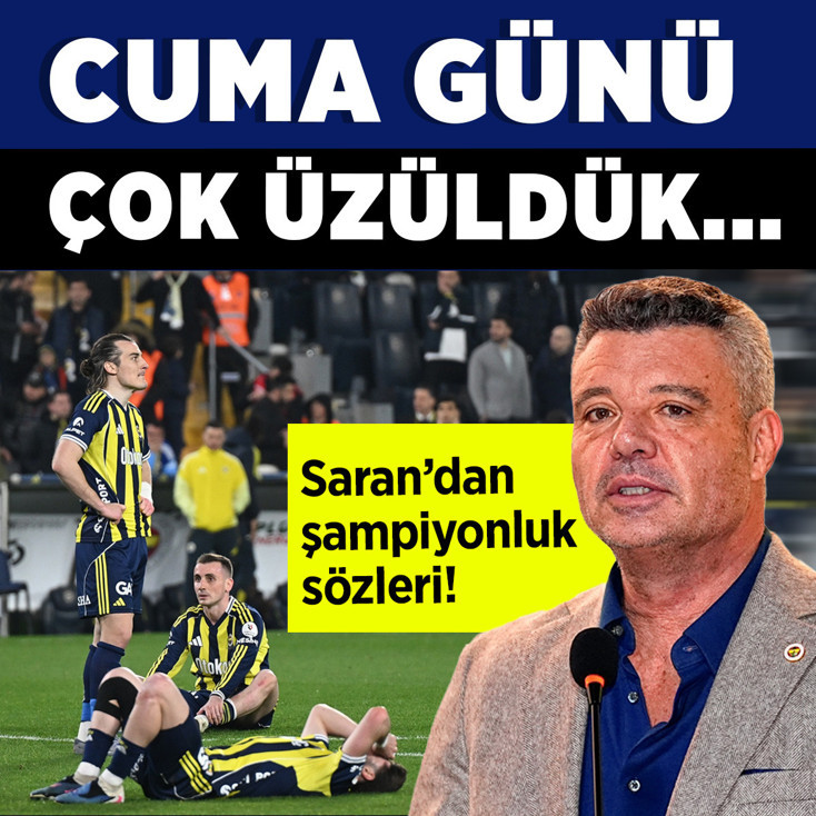 Fenerbahçe Başkanı Sadettin Saran'dan şampiyonluk mesajı