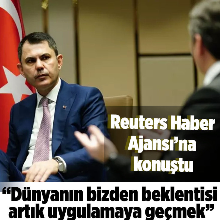 COP31 Başkanımız Murat Kurum: Dünyanın bizden beklentisi artık uygulamaya geçmek