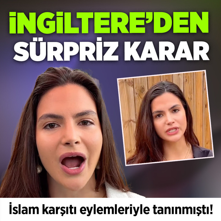 ABD'li Valentina Gomez'in İngiltere'ye girişi yasaklandı