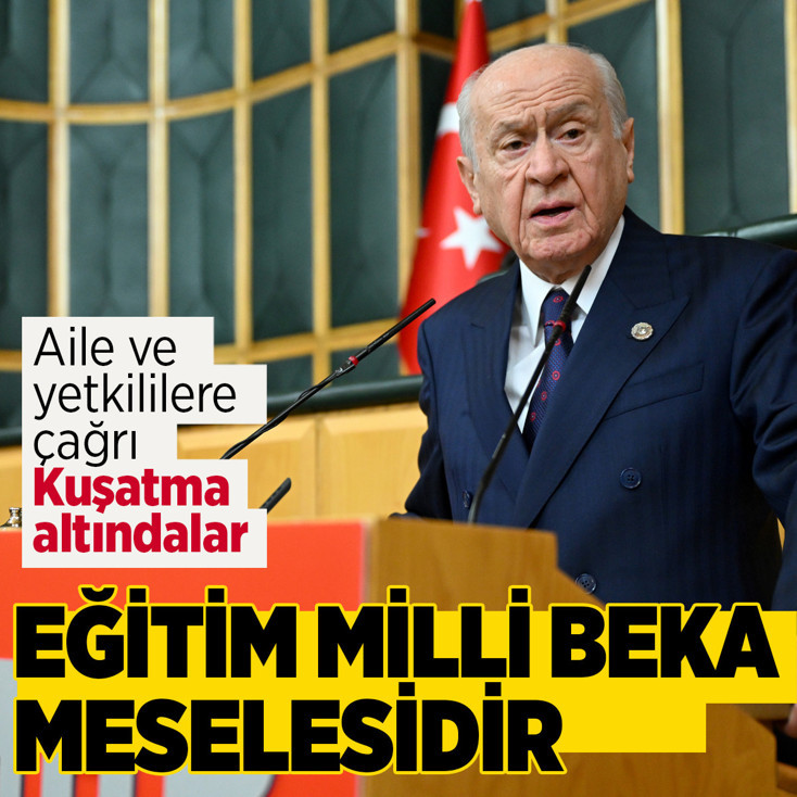Bahçeli'den okul saldırıları açıklamaları "Evlatlarımız dijital kuşatma altında"