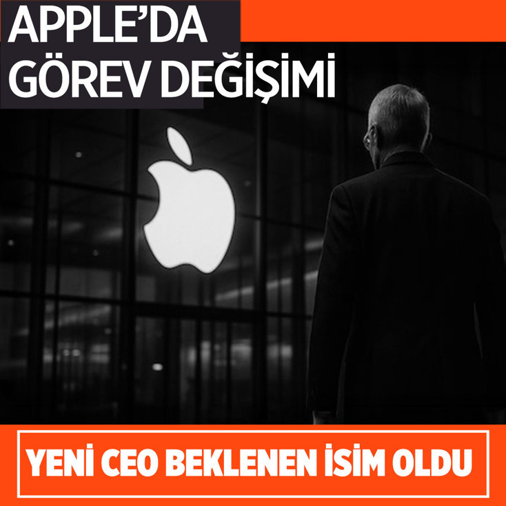 Apple'da bayrak değişimi! Yeni CEO John Ternus oldu...
