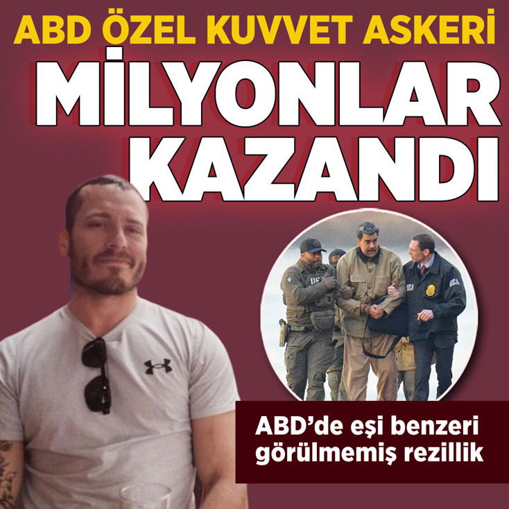 Maduro işi skandala dönüştü! Özel kuvvet askeri milyonlar kazandı