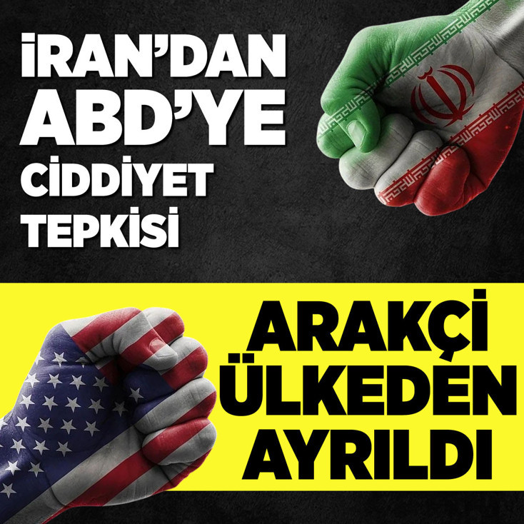 İran'dan ABD'ye ciddiyet tepkisi!
