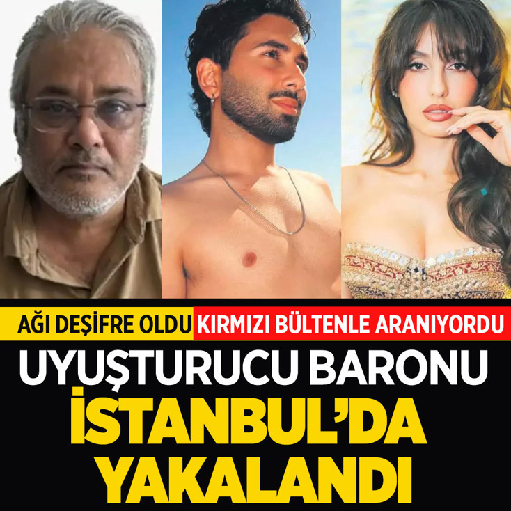 İstanbul'da yakalandı! Hint baronun uyuşturucu ağı deşifre oldu