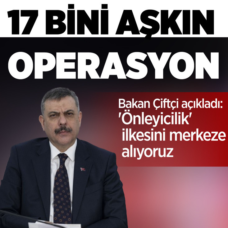 İçişleri Bakanı Mustafa Çiftçi açıkladı! 2026'da 17 bin 188 operasyon gerçekleşti